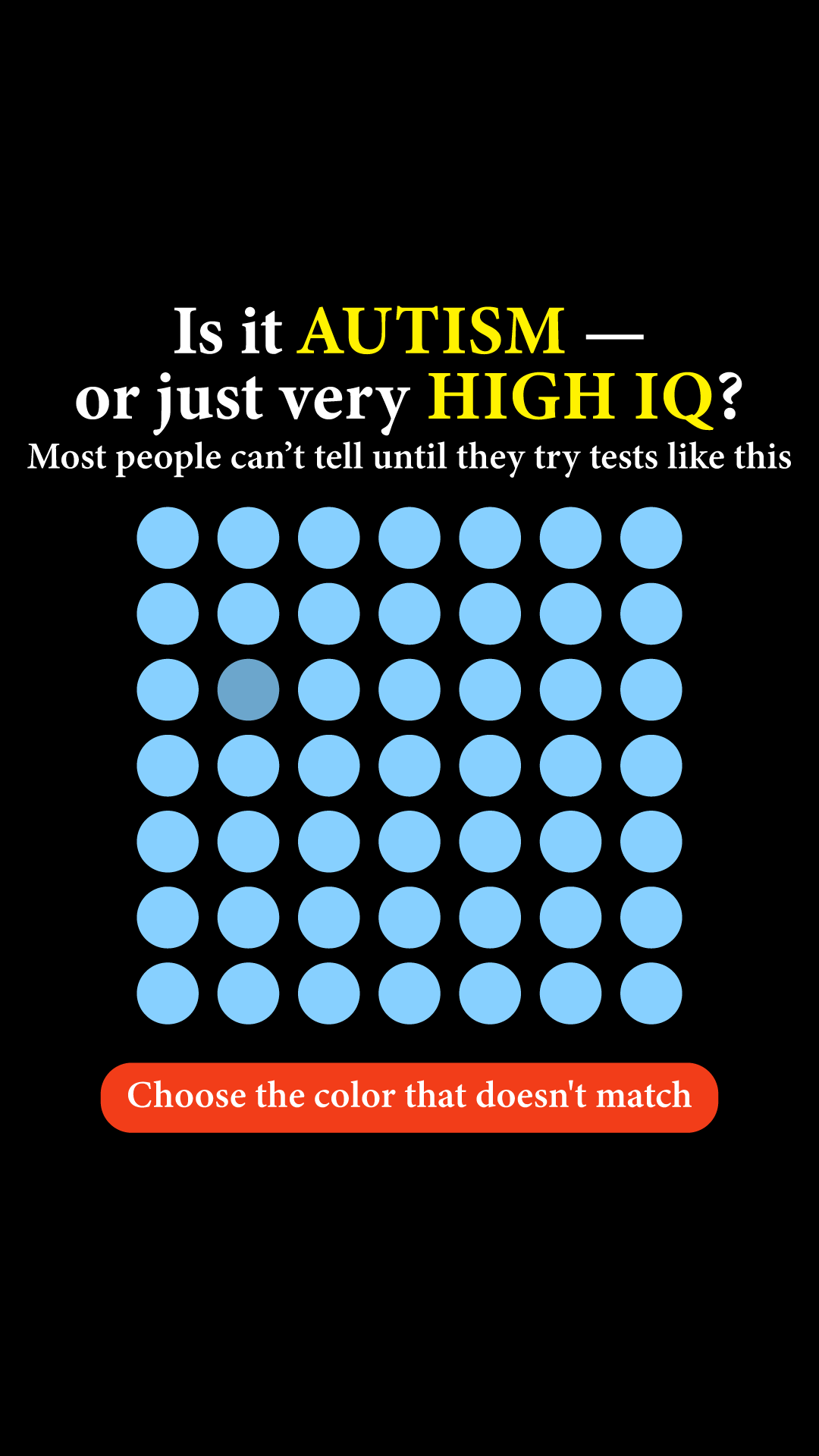 Brain Health Check Facebook ad