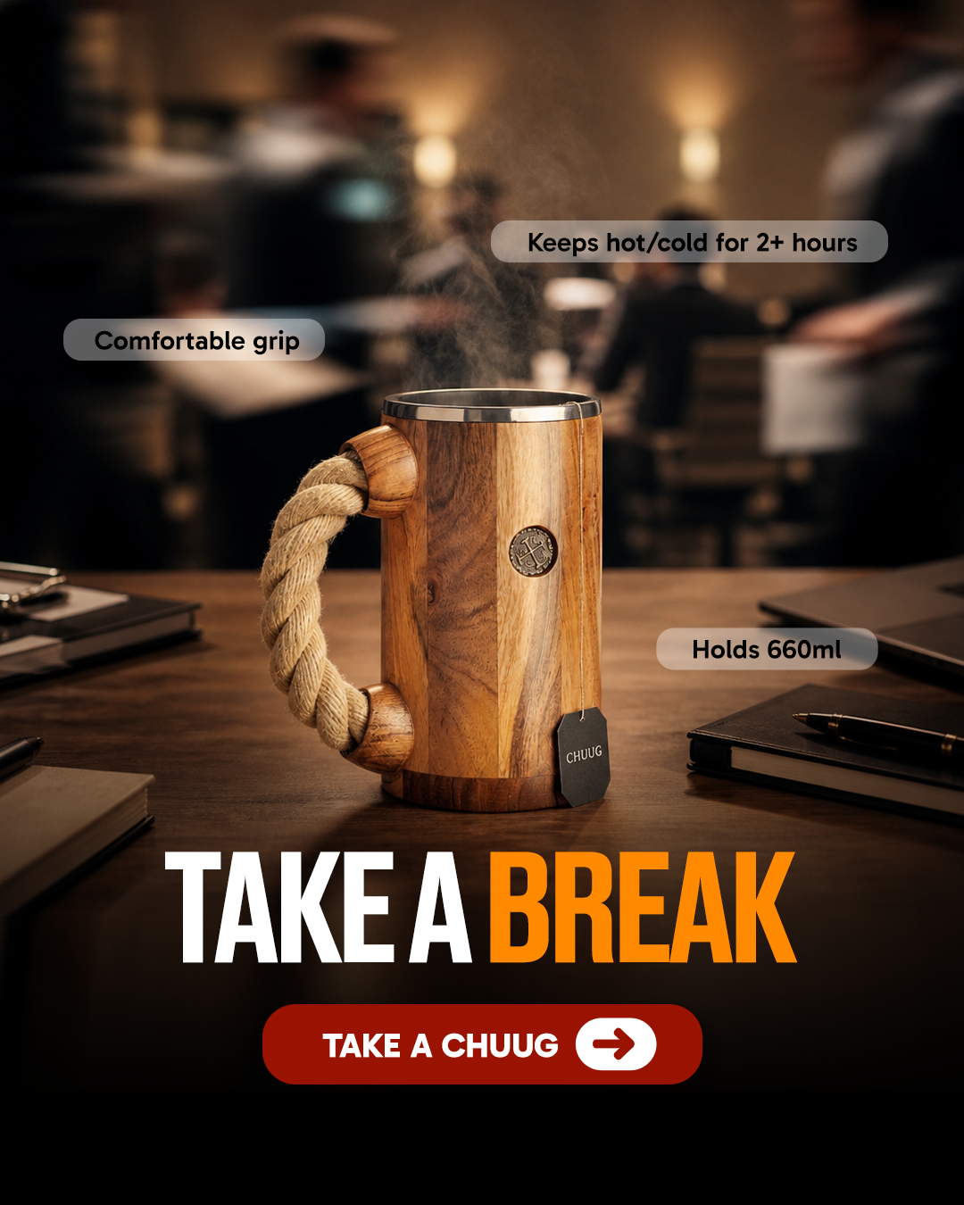 CHUUG Facebook ad: Your five minutes, finally