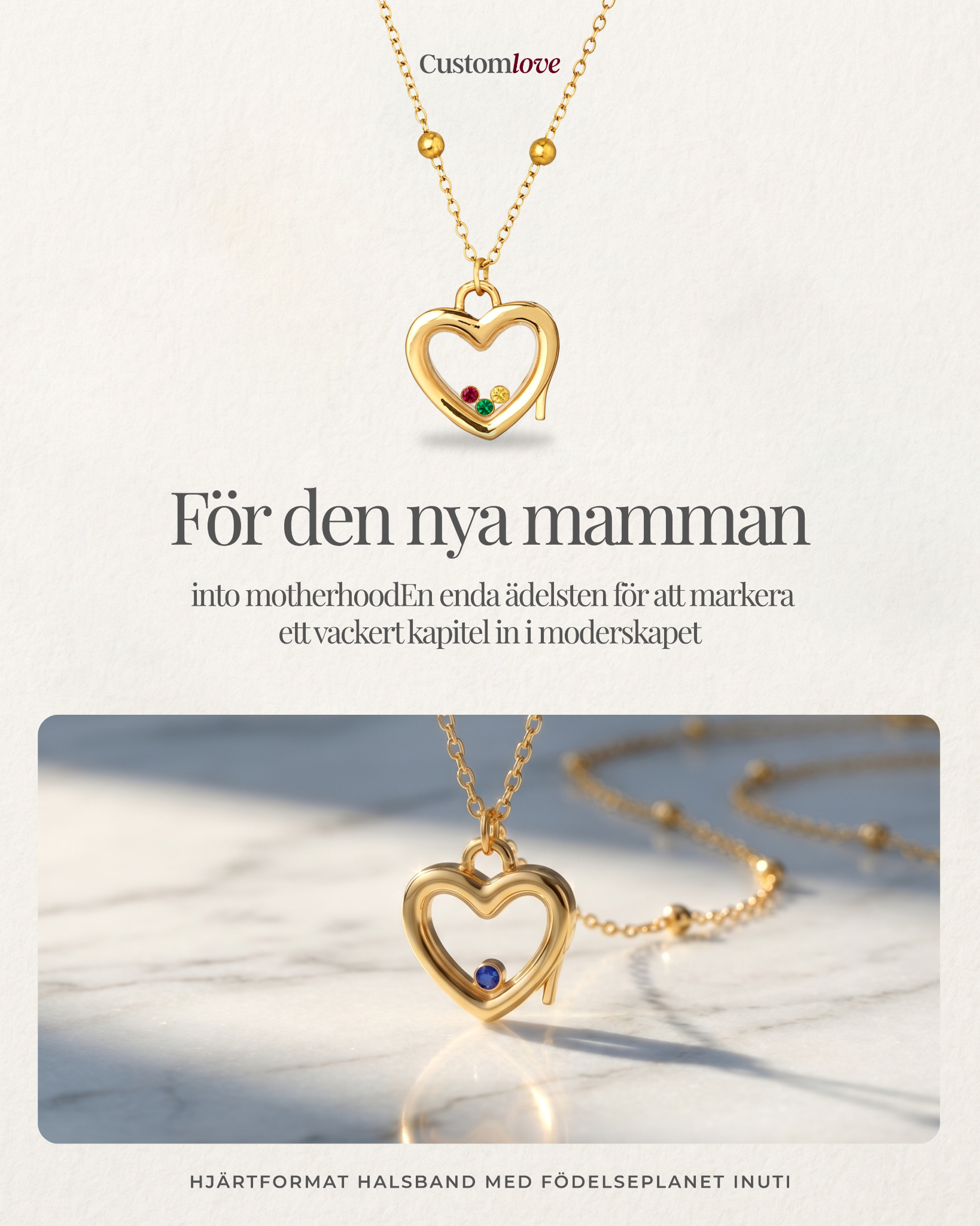Customlove Facebook ad