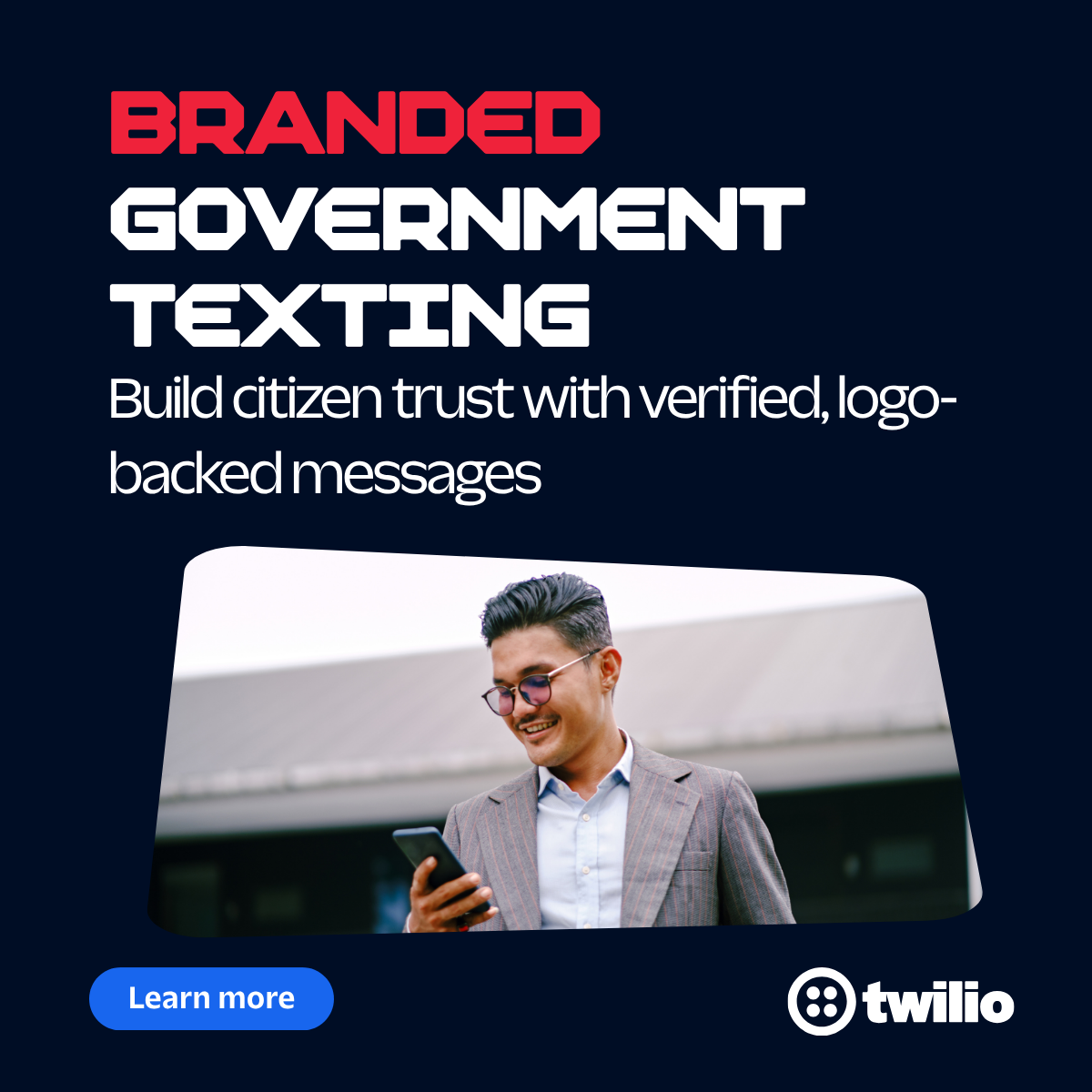 Twilio Facebook ad
