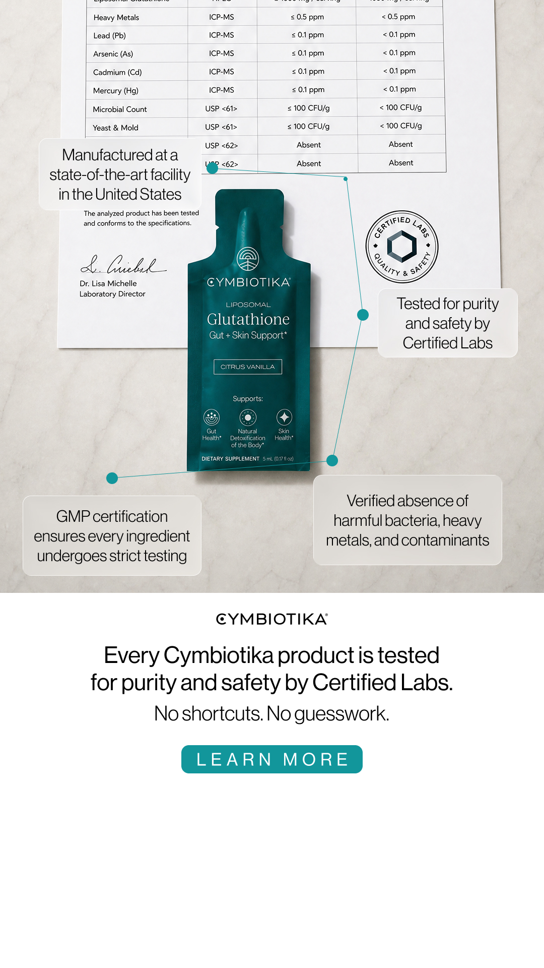 Cymbiotika Facebook ad