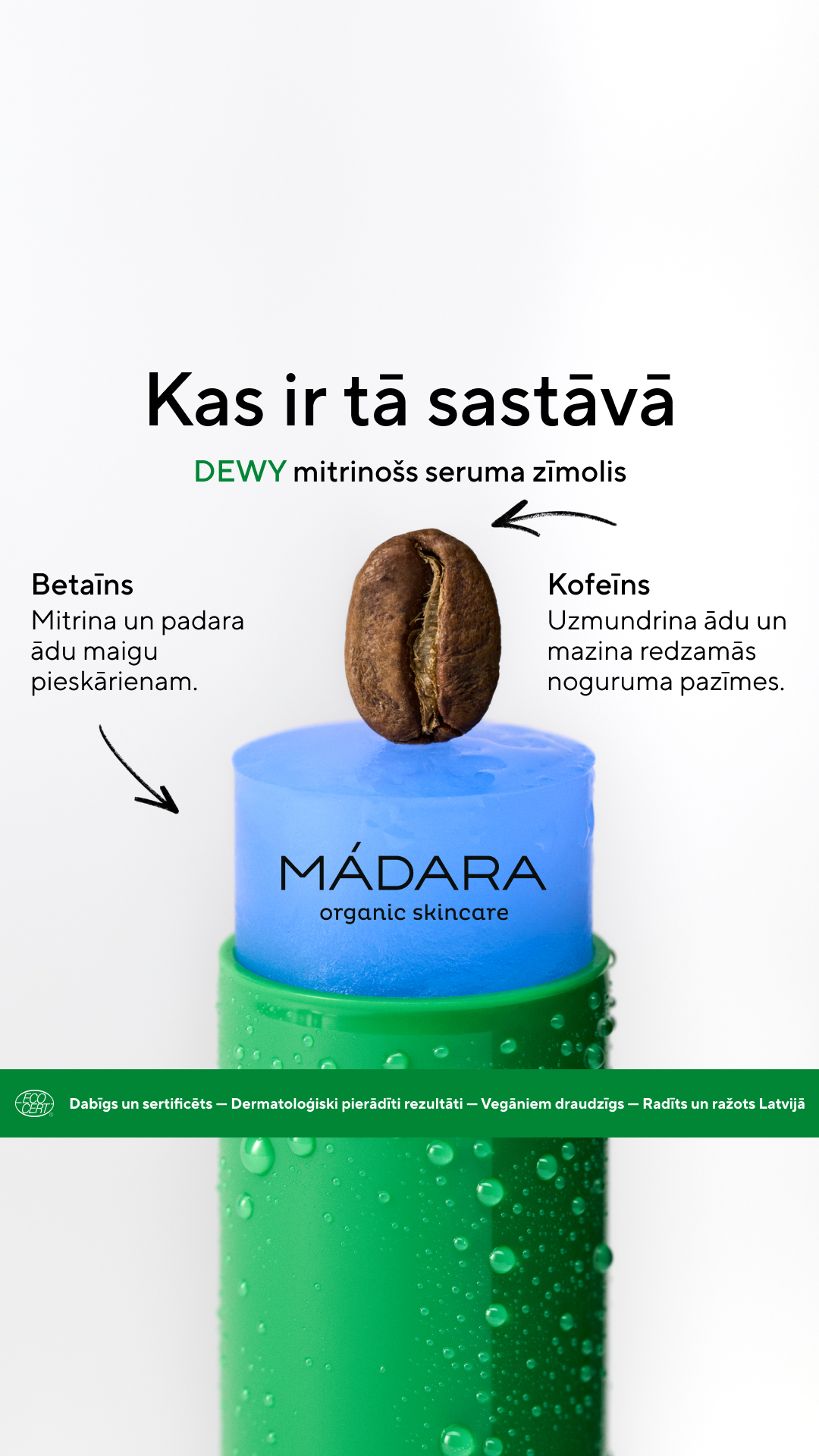 Mádara Organic Skincare Facebook ad
