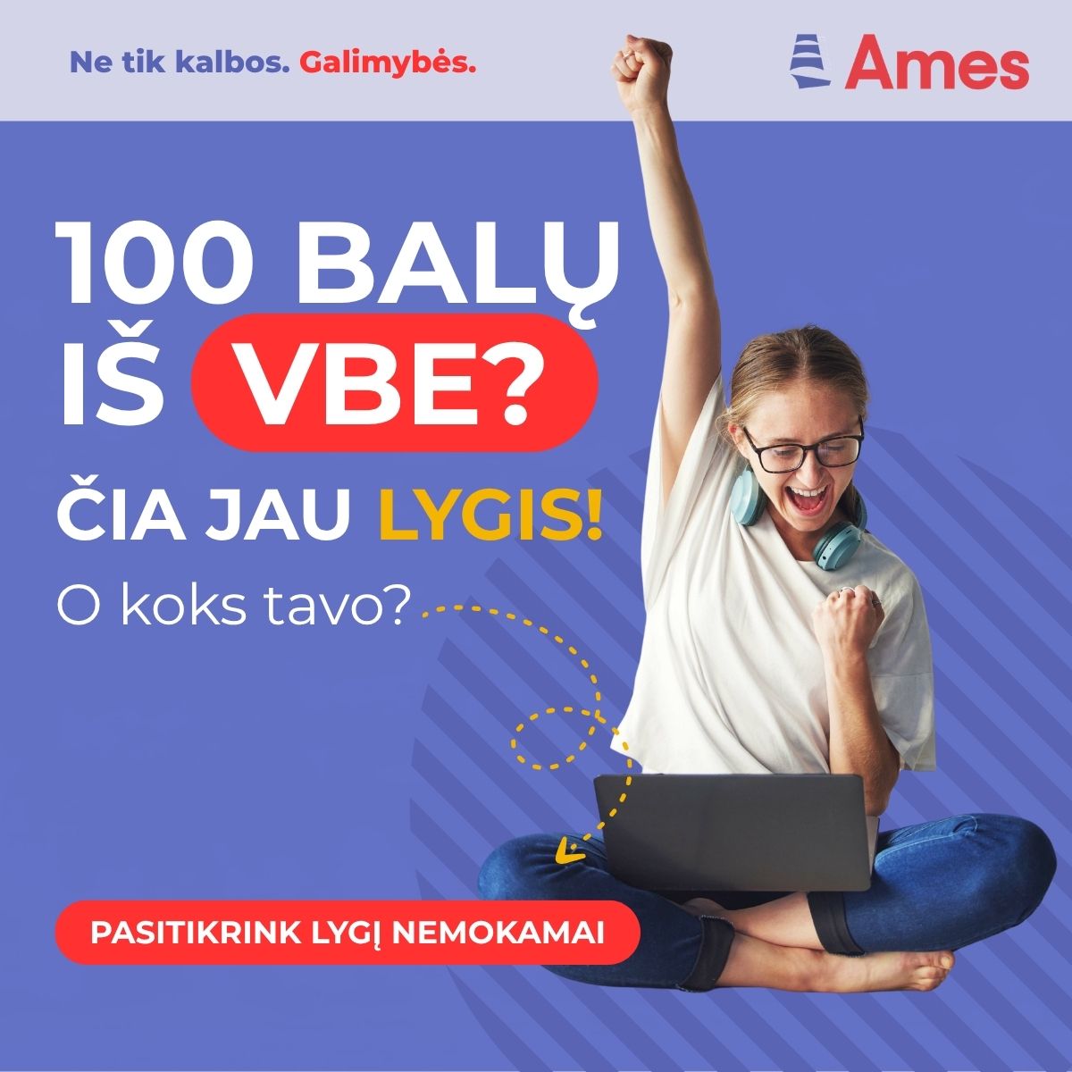 AMES Education Facebook ad