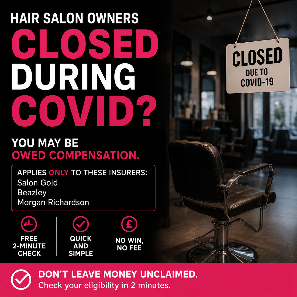 RLK Solicitors Facebook ad