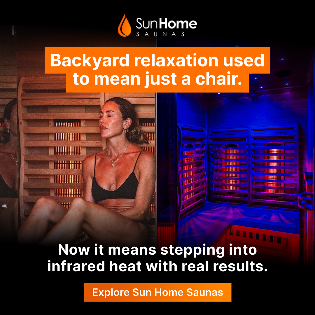 Sun Home Saunas Facebook ad