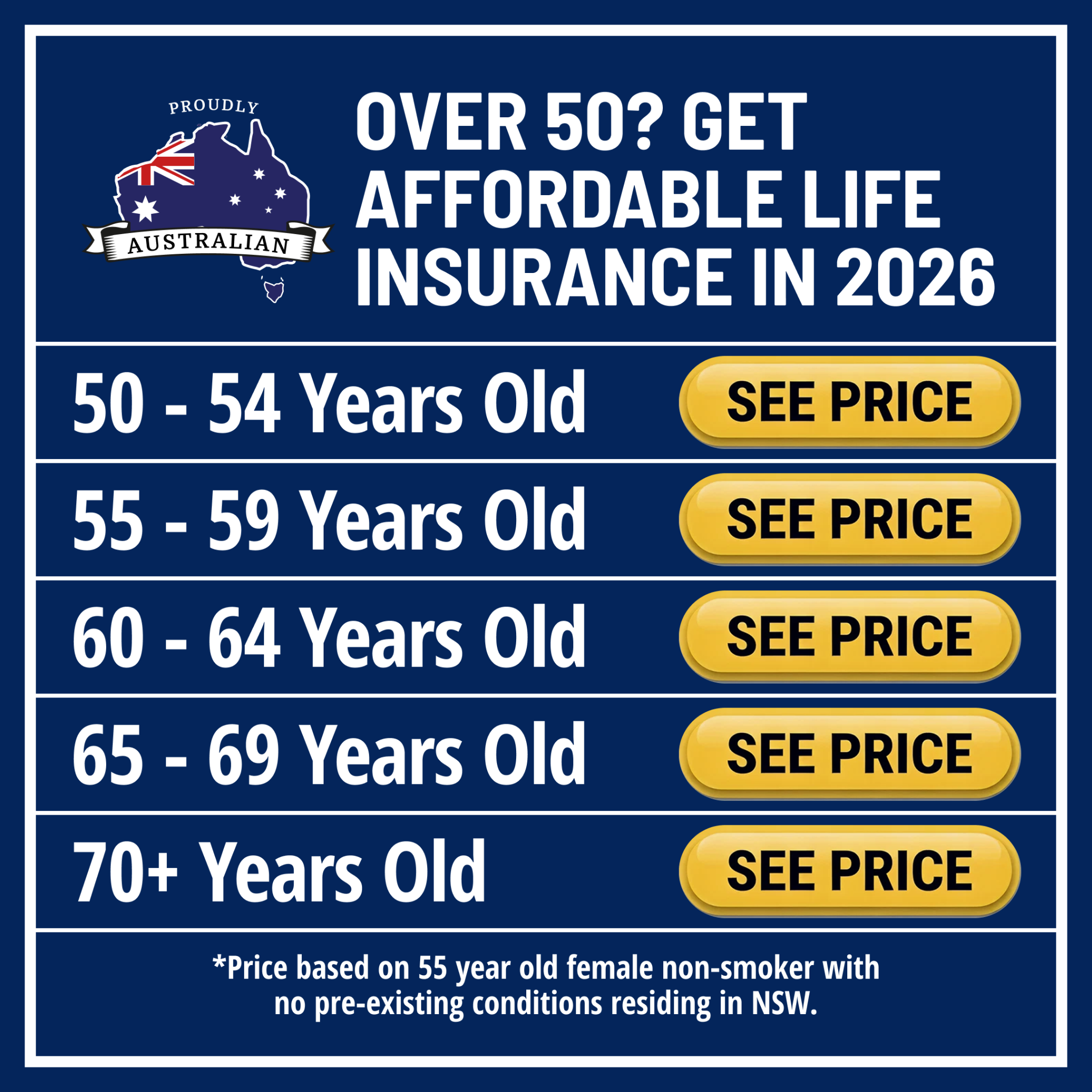 Life Insurance Australia Facebook ad