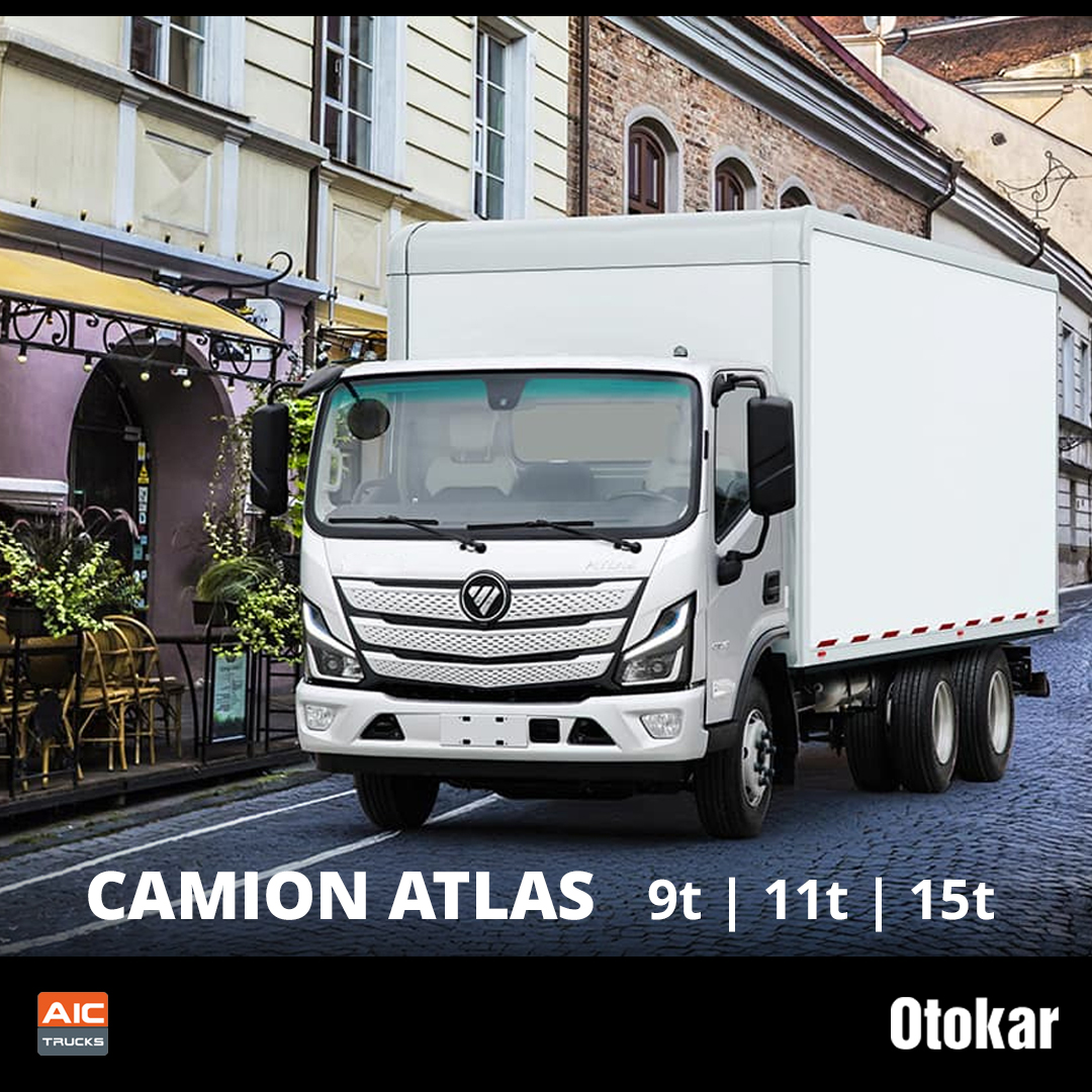 Otokar - AIC Trucks Facebook ad: A 4-a generație Atlas este acum pe șosele…