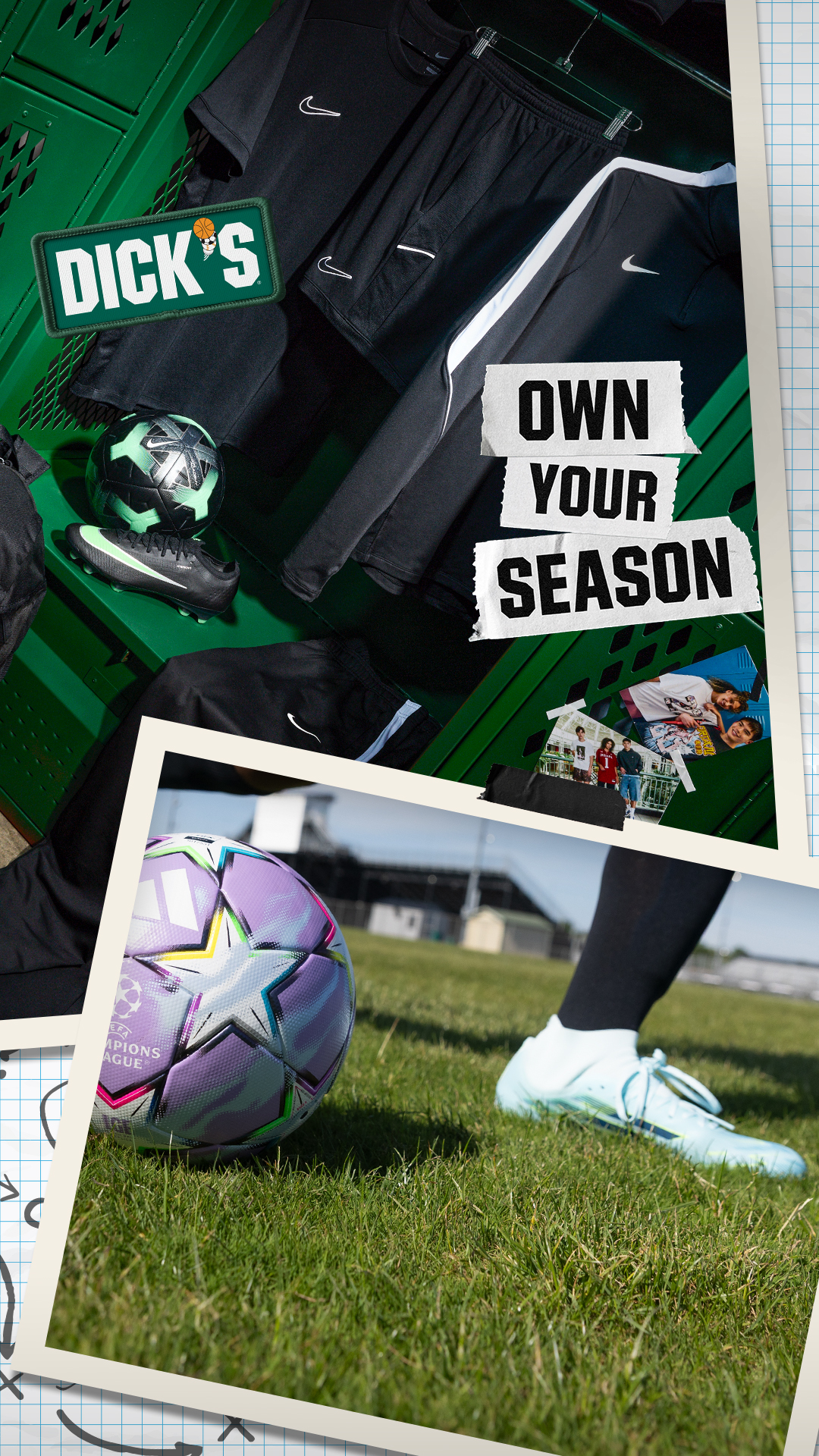 DICK'S Sporting Goods Facebook ad from Aug 7, 2026