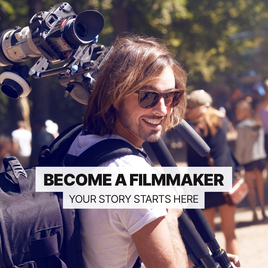 College for Arts and Technology Facebook ad: Become a Professional Filmmaker