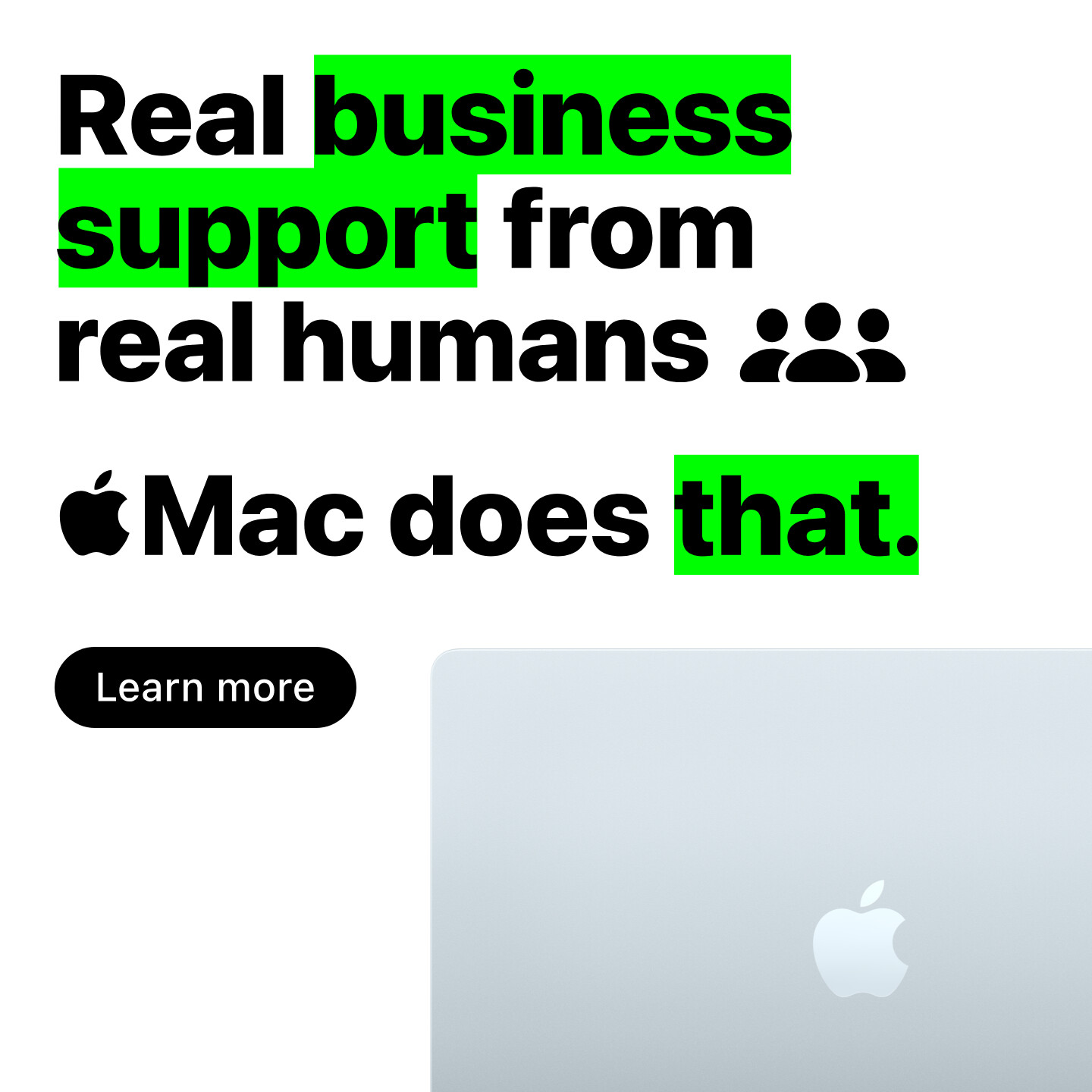 Apple Facebook ad