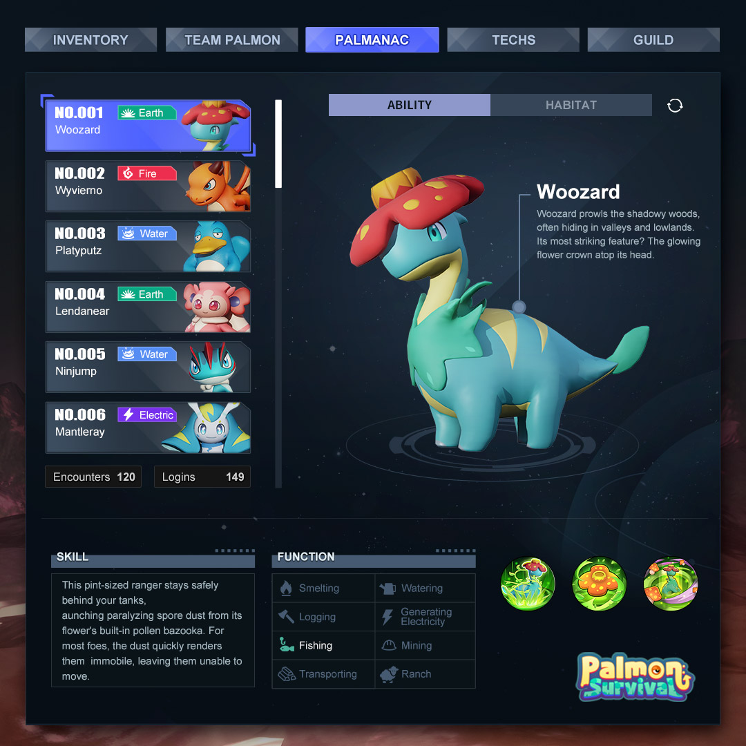 Palmon: Survival Facebook ad