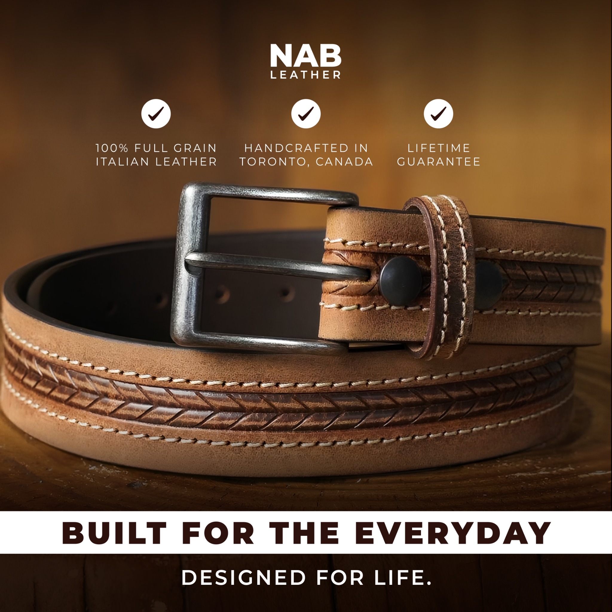 NAB Leather Facebook ad