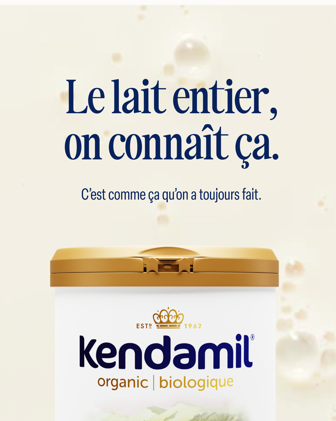 Kendamil Canada Facebook ad