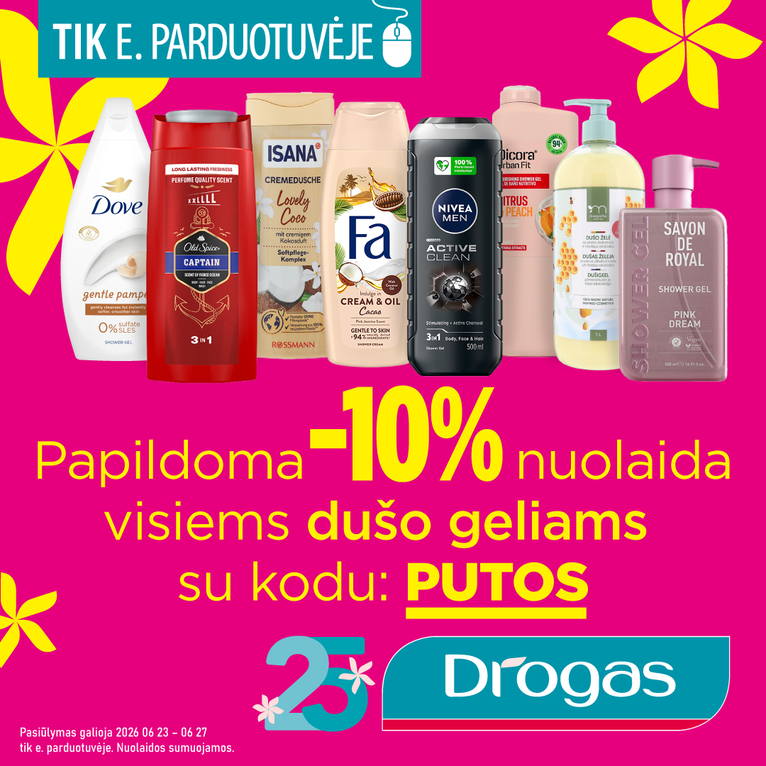 DrogasLietuva Facebook ad