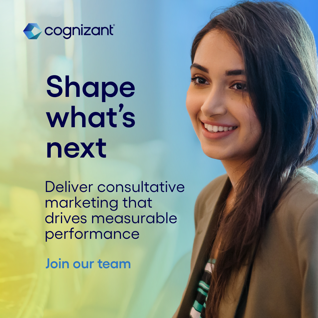 Life at Cognizant Facebook ad: Your next chapter