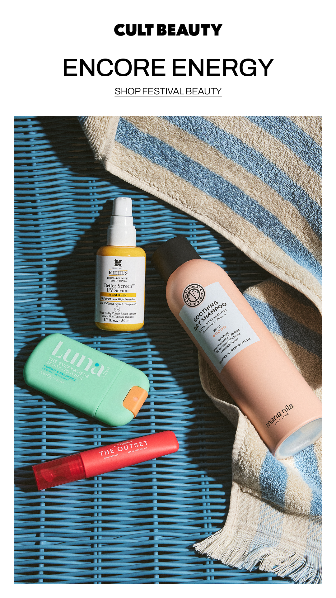 Cult Beauty Facebook ad
