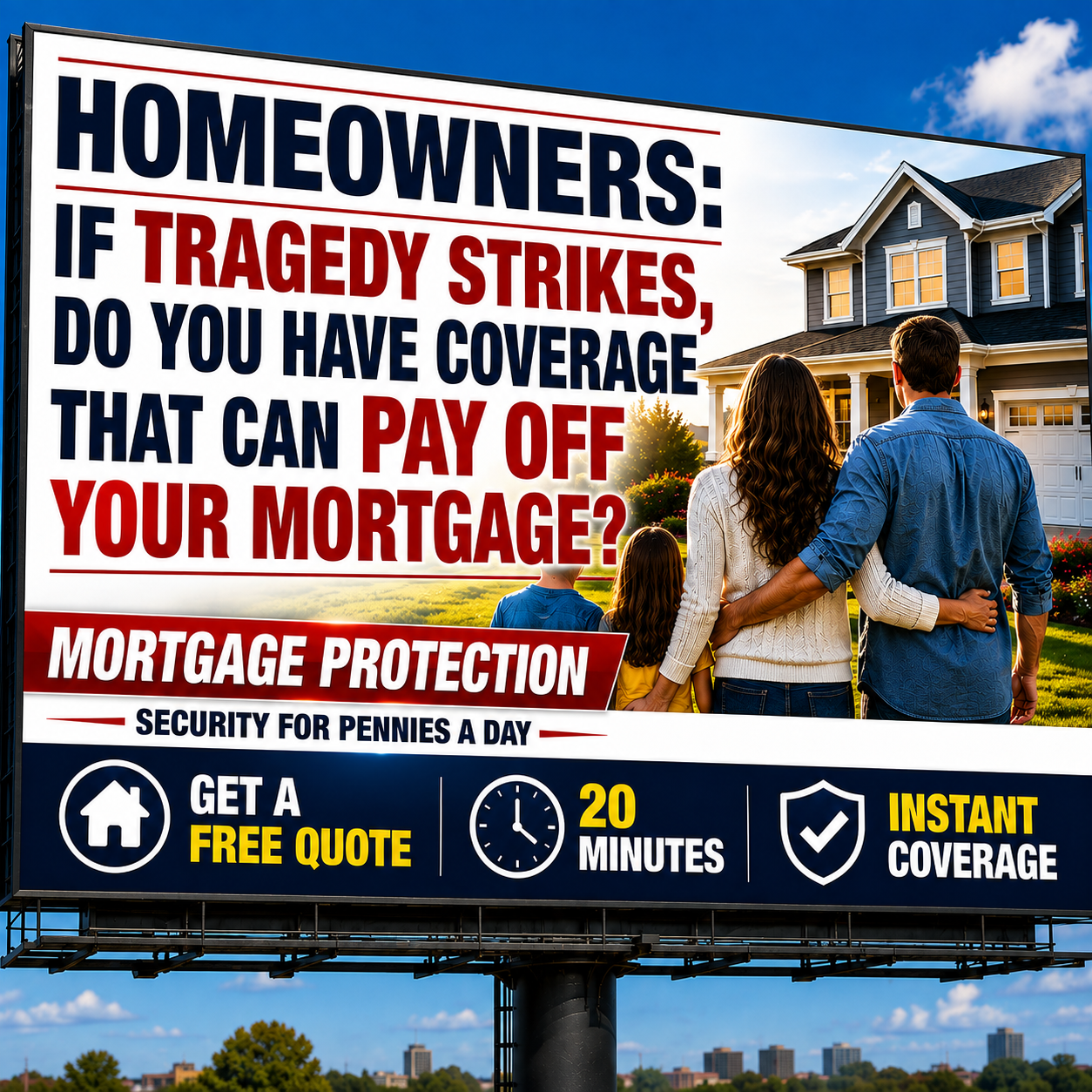 InsurLeads Facebook ad