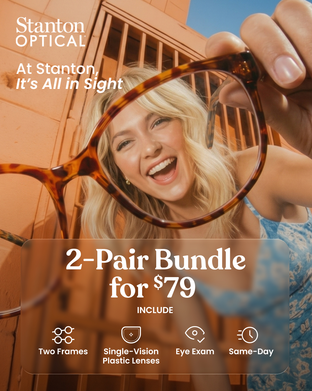 Stanton Optical Facebook ad