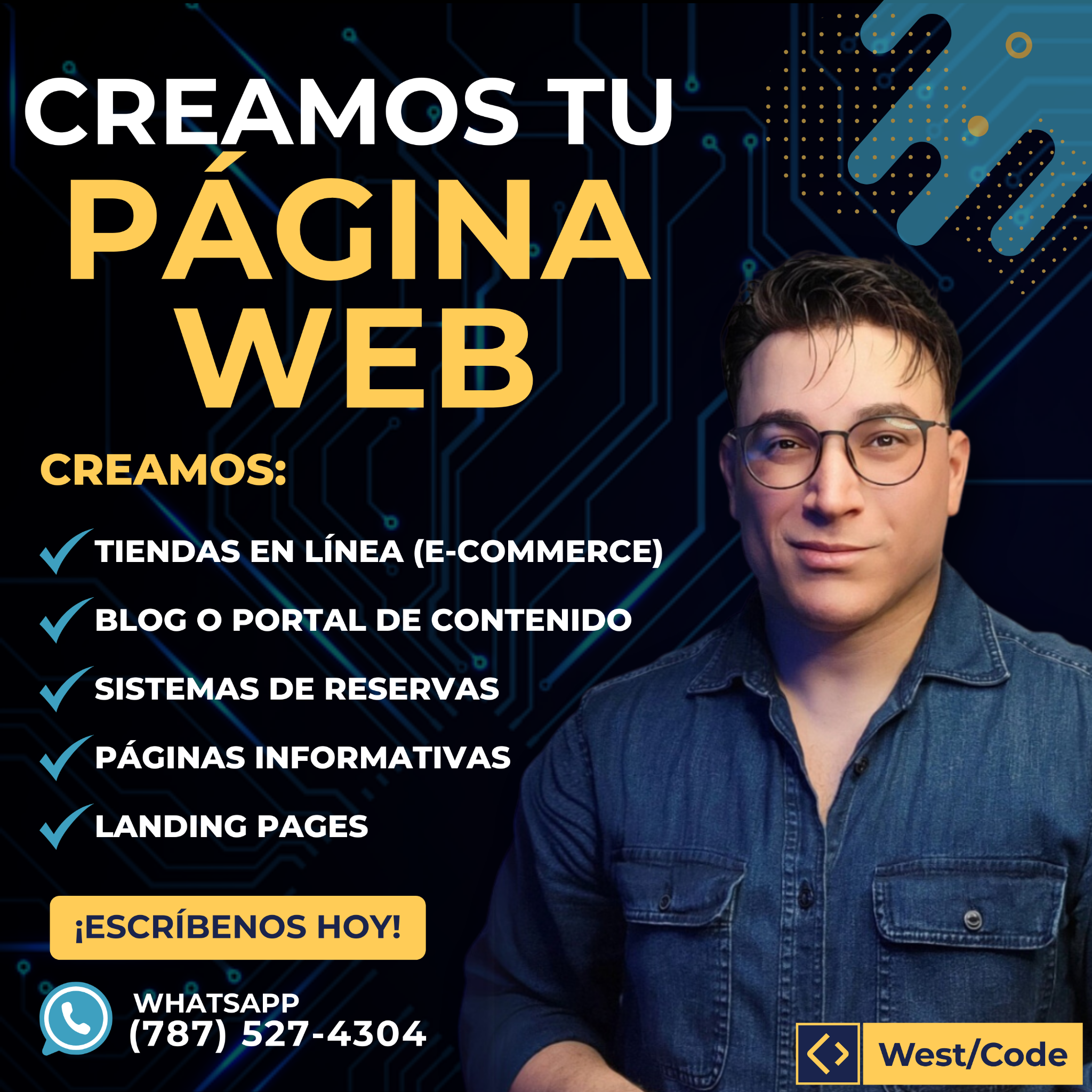 WestCode Facebook ad: ¡Orientación Gratis!