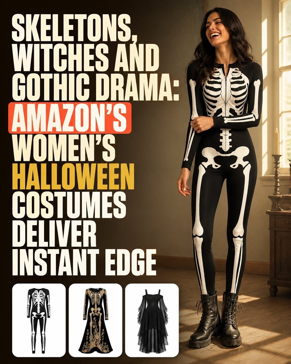 Toptenreviews Shopping Facebook ad: Women's Halloween Costumes Worth Planning Ahead For
