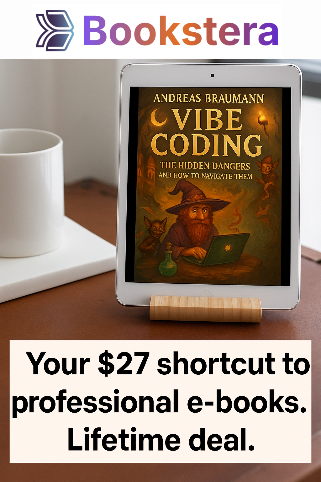 Bookstera - Quickly create e-books Facebook ad