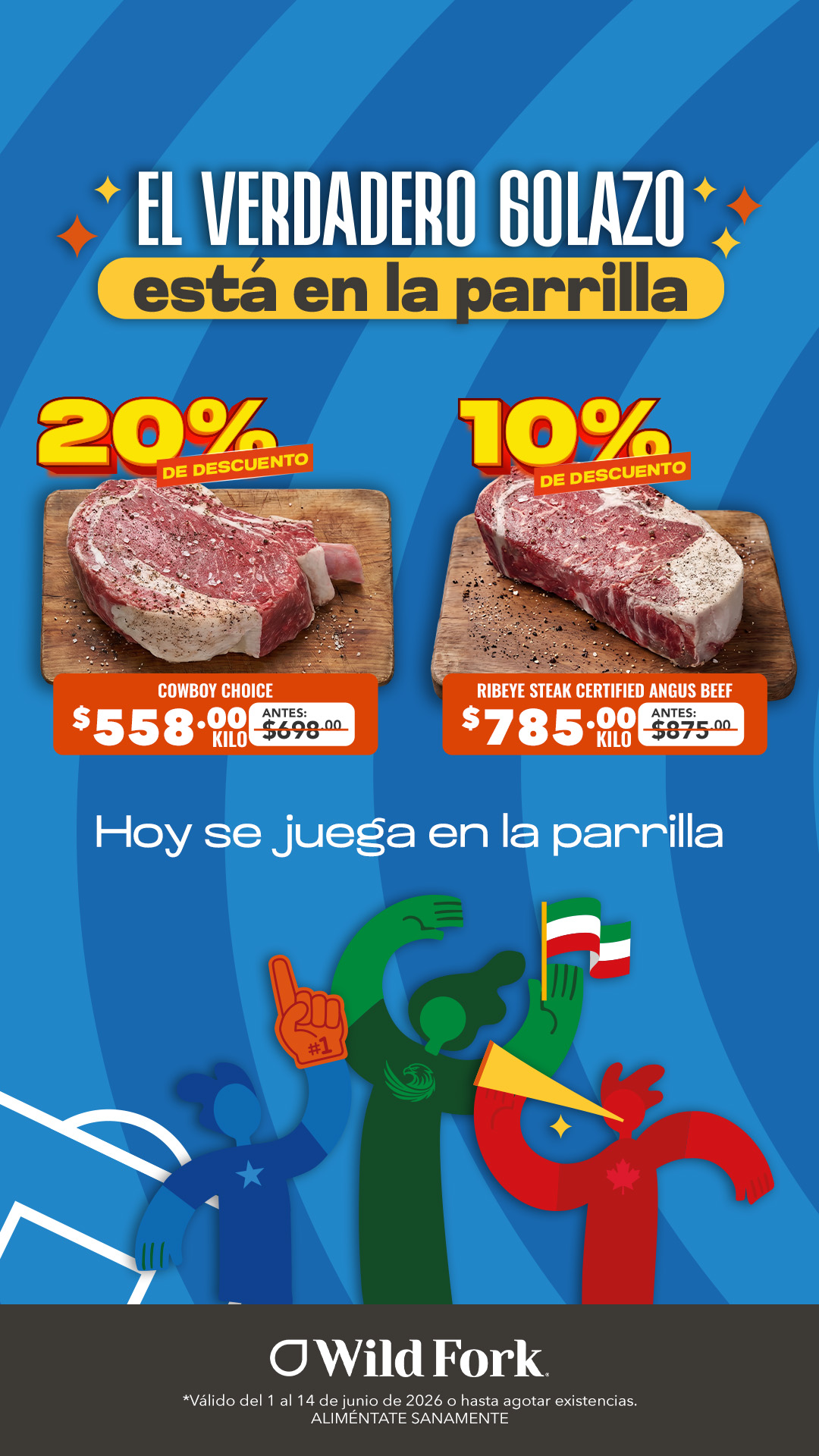 WildFork.mx Facebook ad