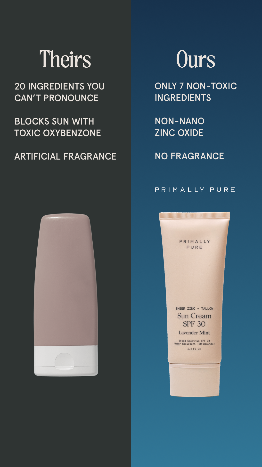 Primally Pure Skincare Facebook ad