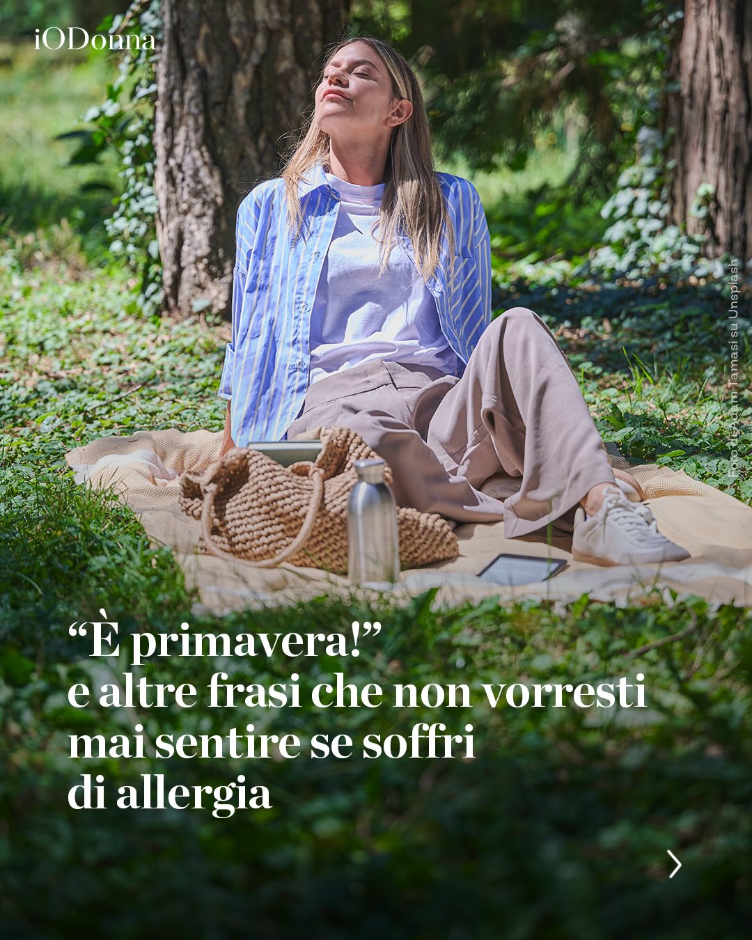 IO DONNA Facebook ad: Popolo delle allergie stagionali, il periodo più spaventoso…