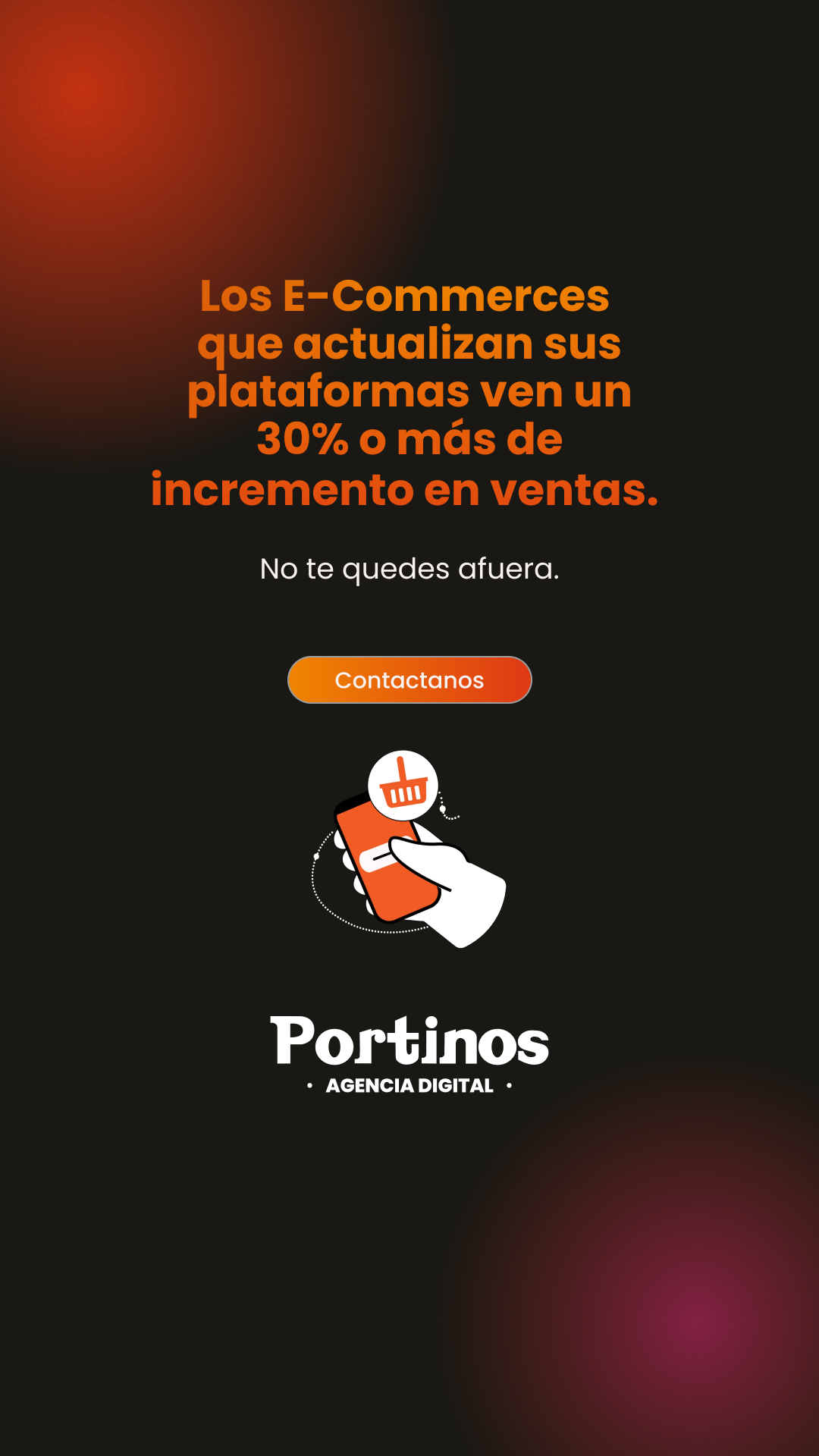 Portinos Digital Agency Facebook ad from May 14, 2026