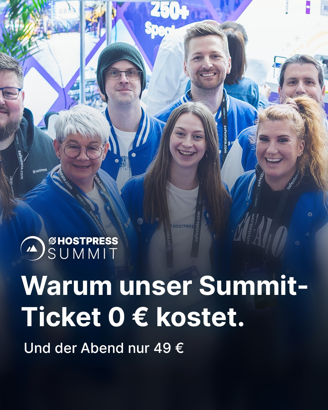 HostPress GmbH Facebook ad: Ganz ehrlich: Wir hätten zum Jubiläum einfach ein…
