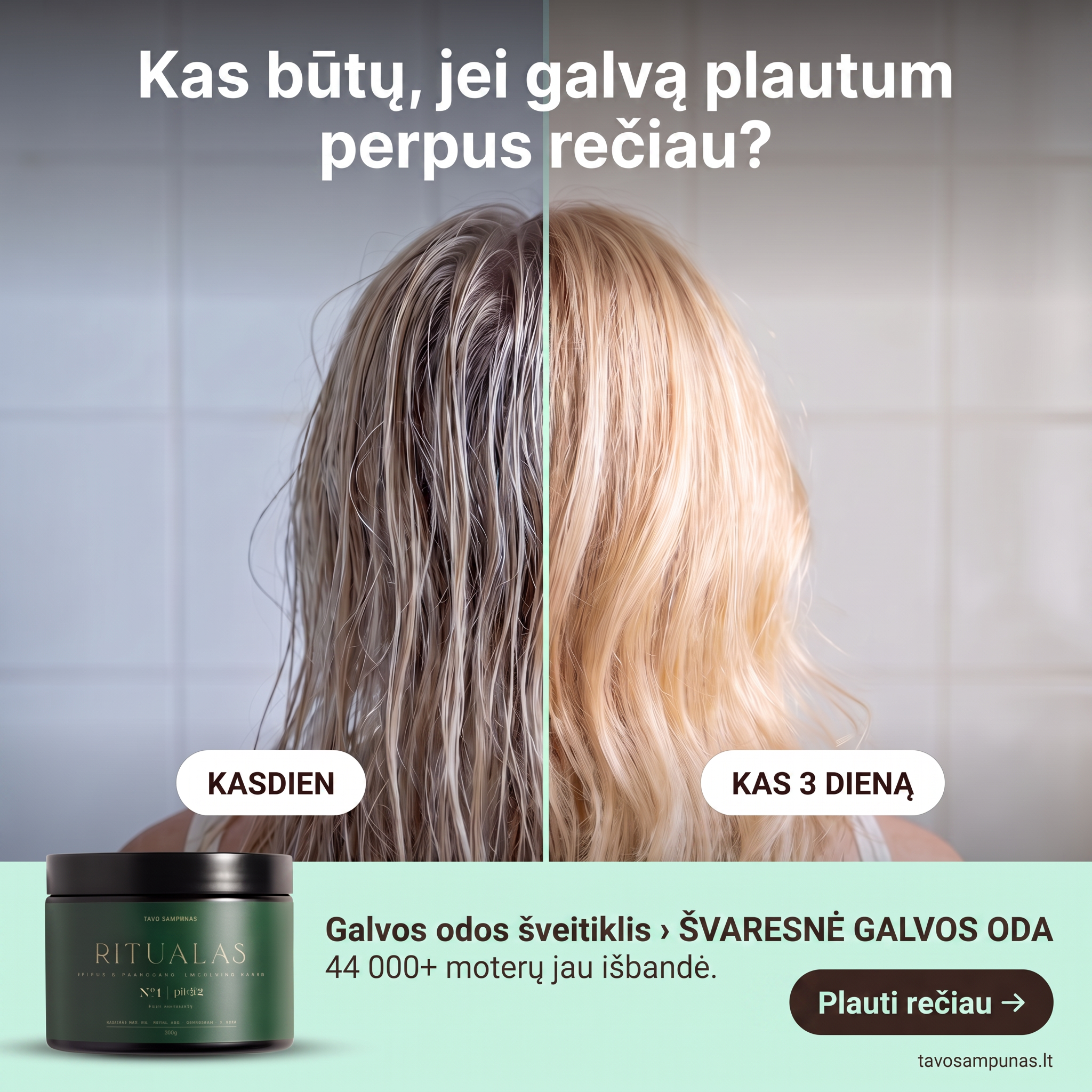 Tavo Šampūnas Facebook ad