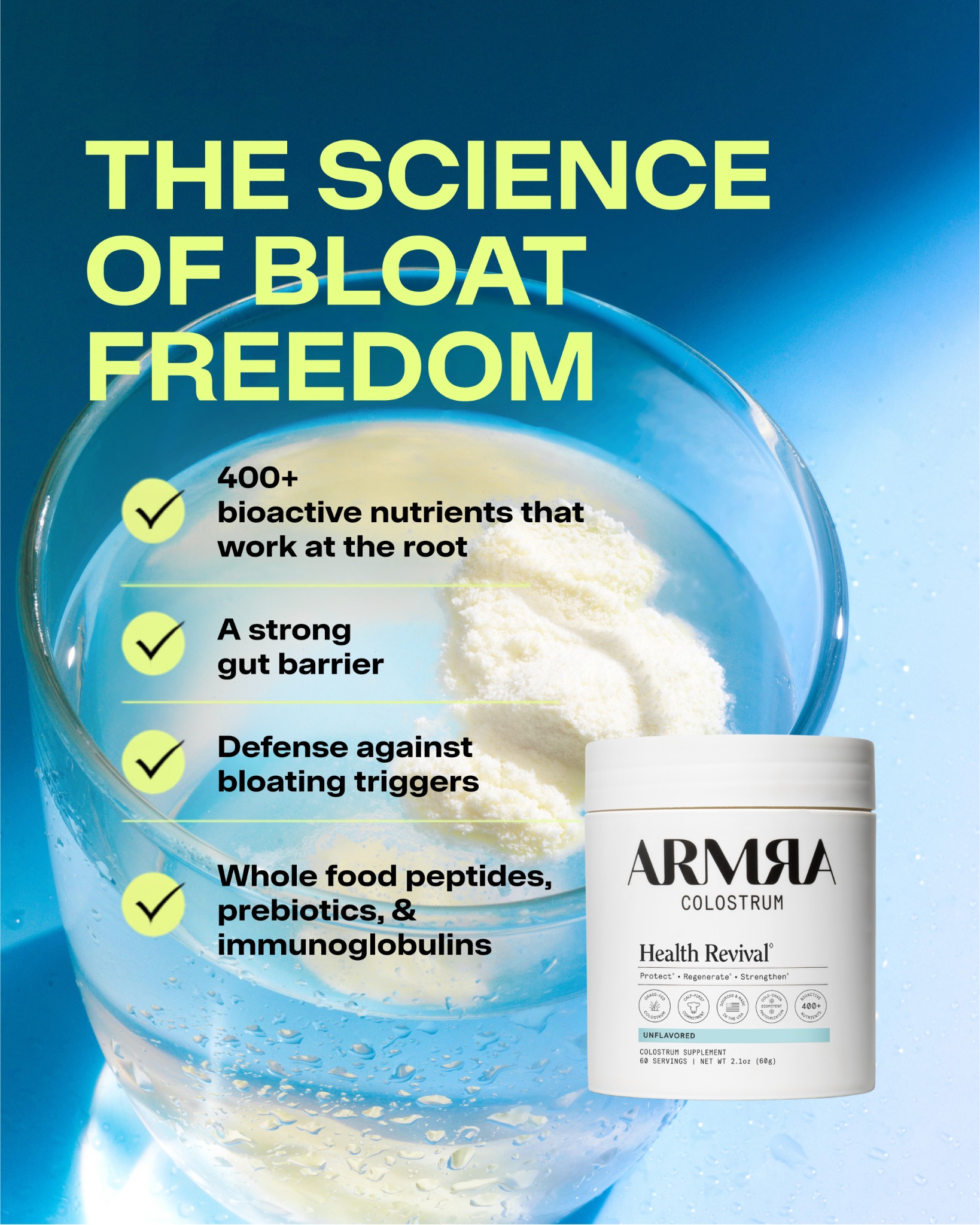 ARMRA Facebook ad