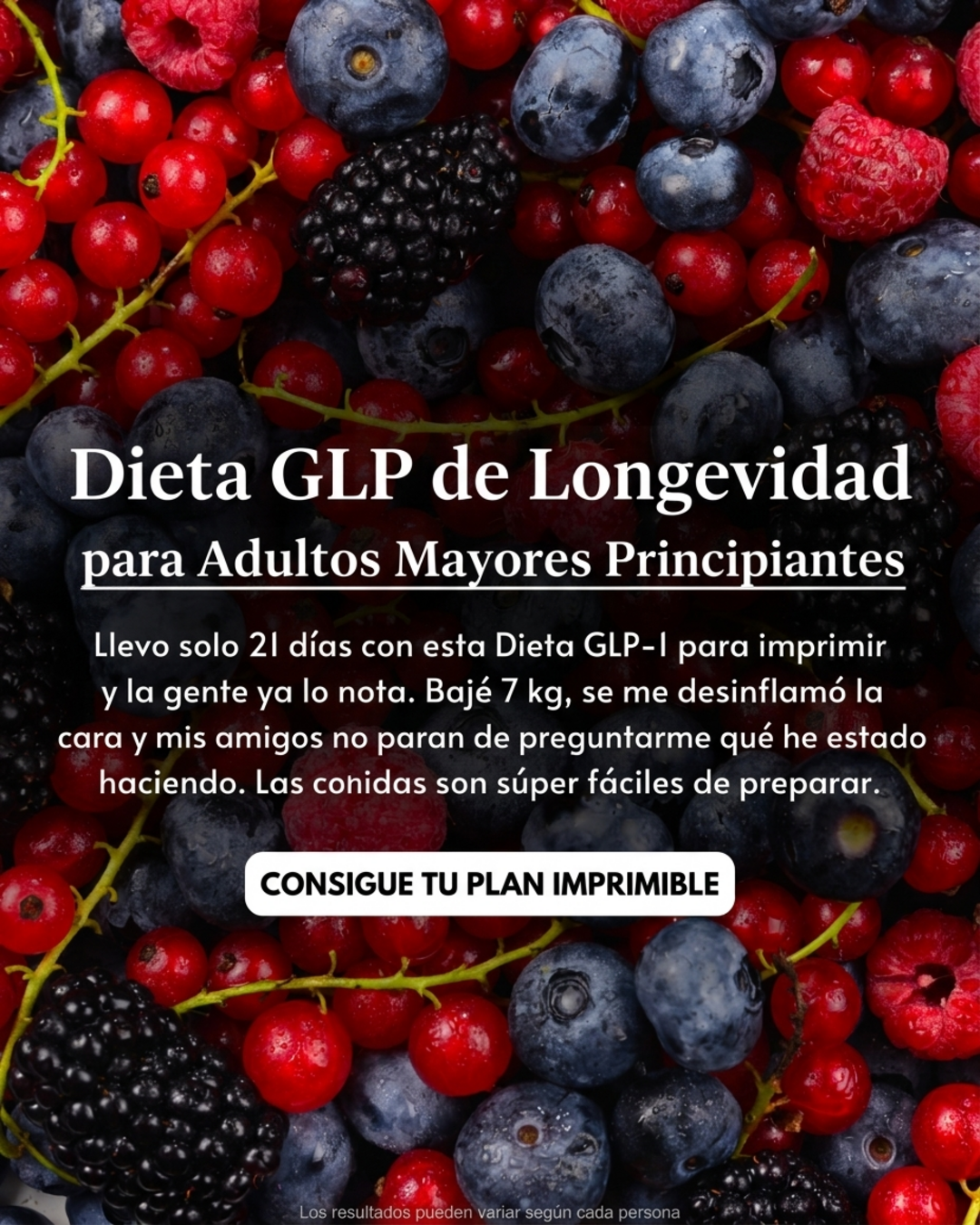 Eat Smart Every Day Facebook ad: ¡Solo 2 semanas para notar la diferencia!