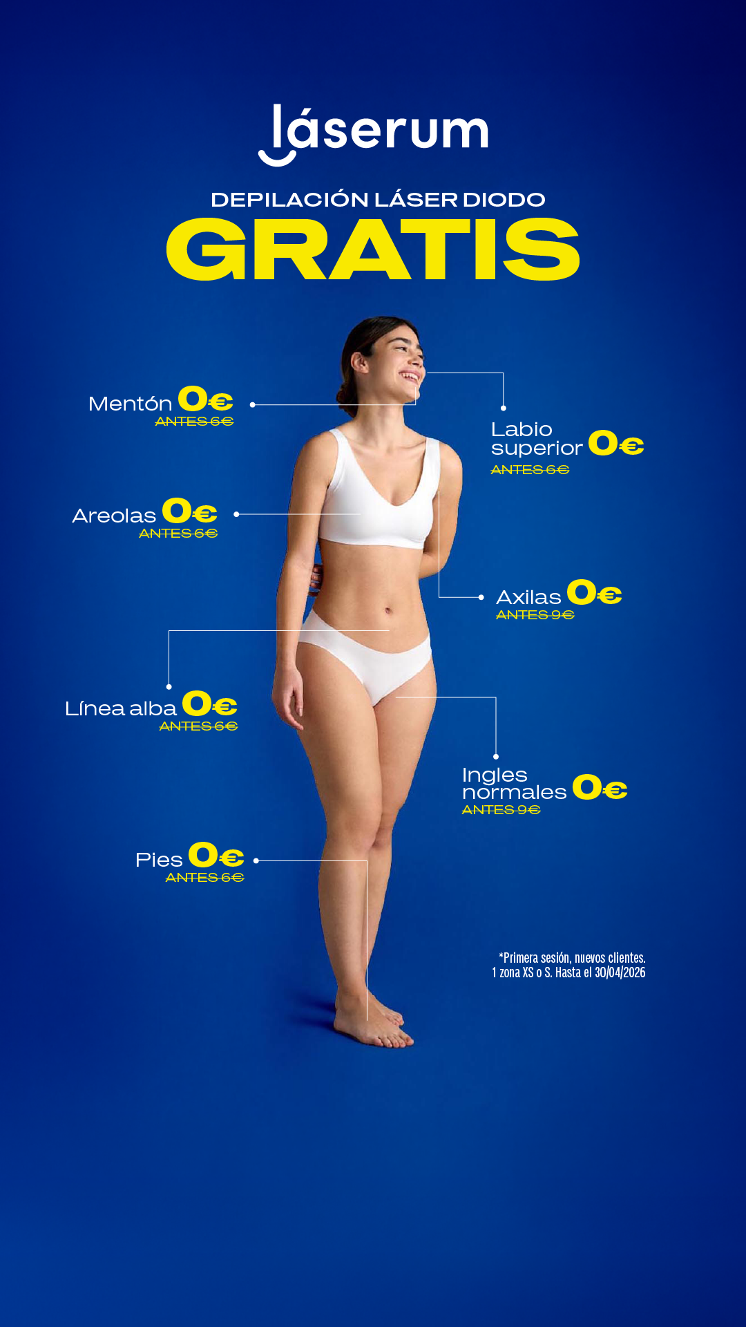 Láserum Facebook ad