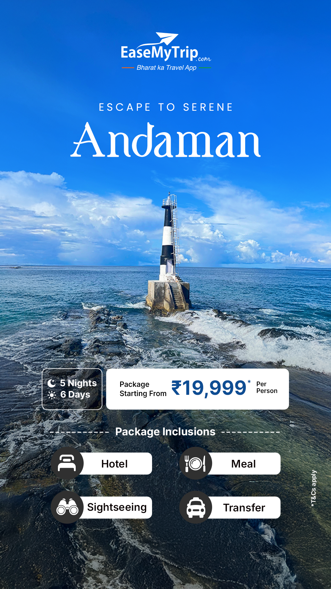 EaseMyTrip.com Facebook ad