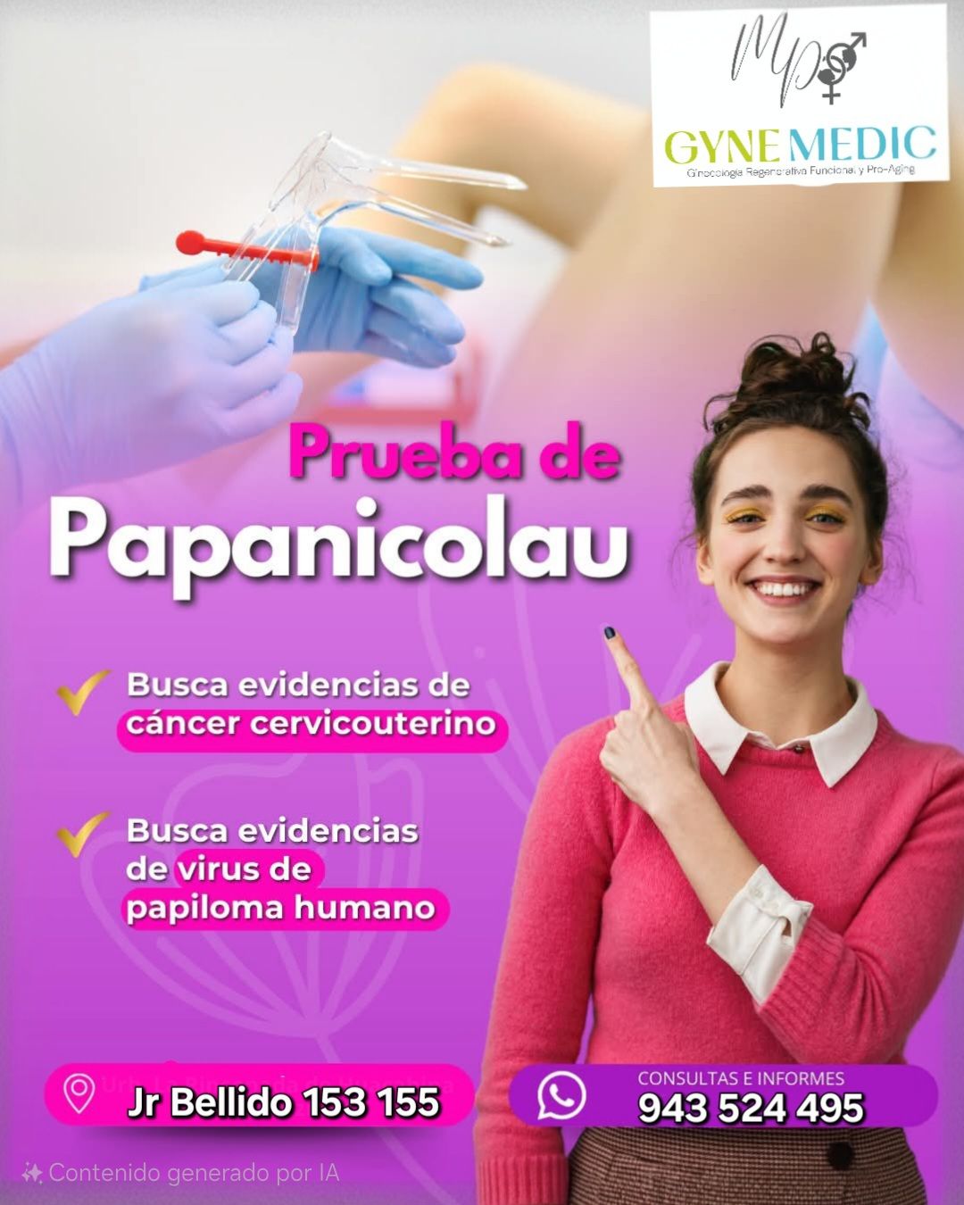 MP GyneMedic Facebook ad