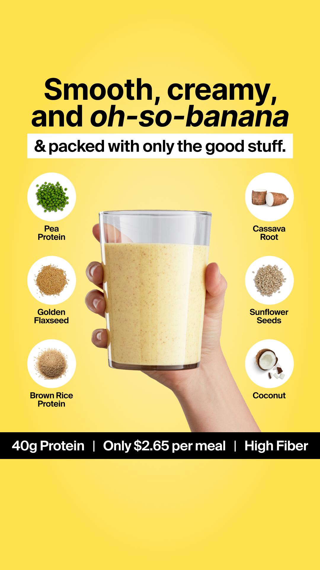Huel Facebook ad