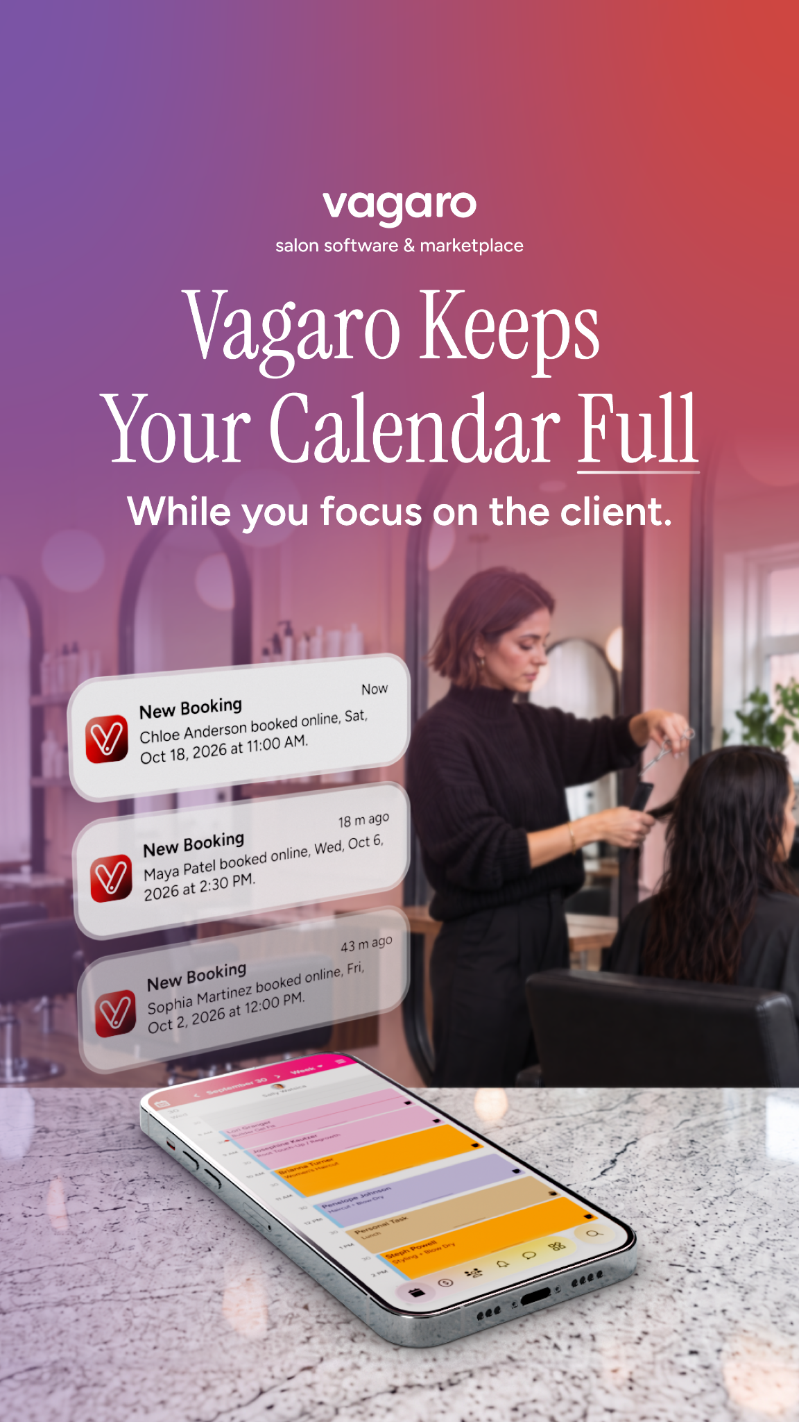 Vagaro Pro Facebook ad