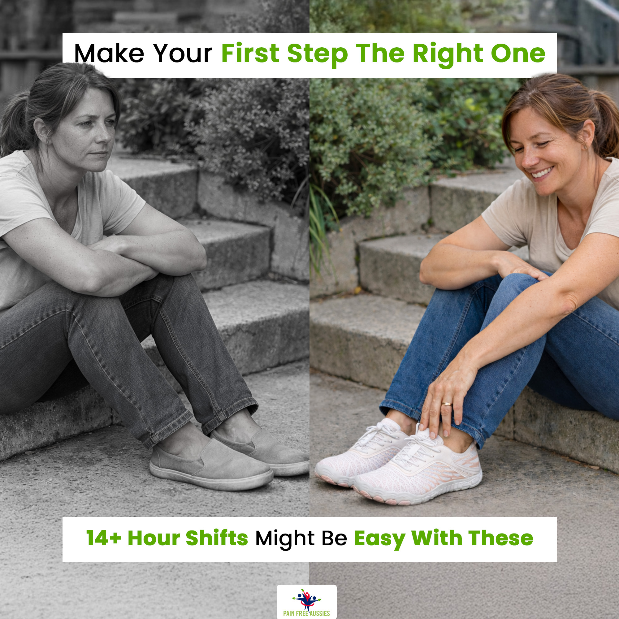 Pain Free Aussies Facebook ad