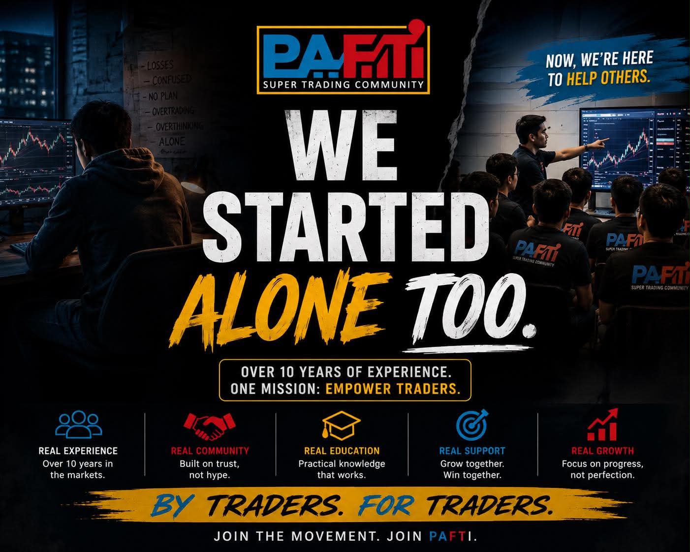 PAFTI Super Trading Community Facebook ad