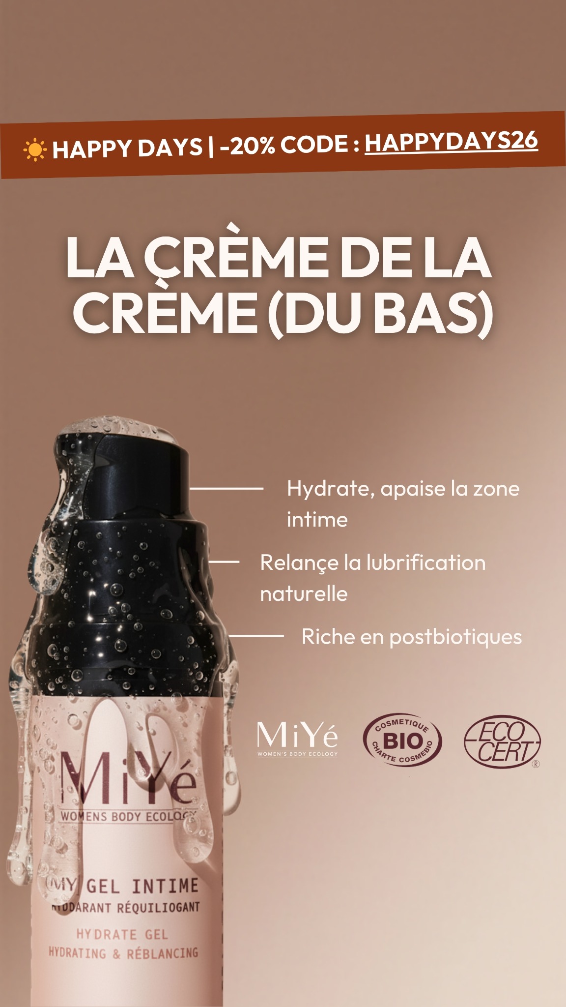 MiYé Facebook ad