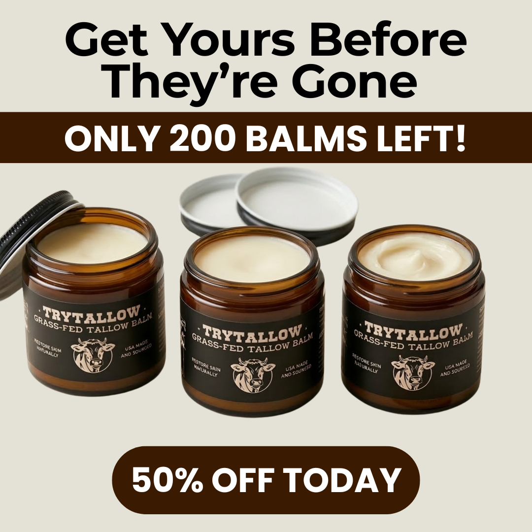 TryTallow - Natural Skincare Facebook ad