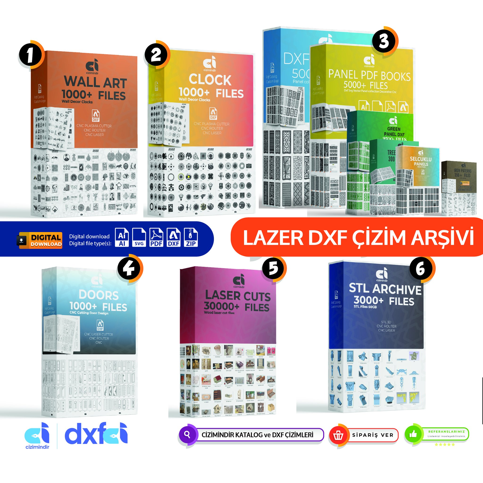 Çizim indir Facebook ad: Lazer & CNC Çizim Arşivi | Dxf ve…