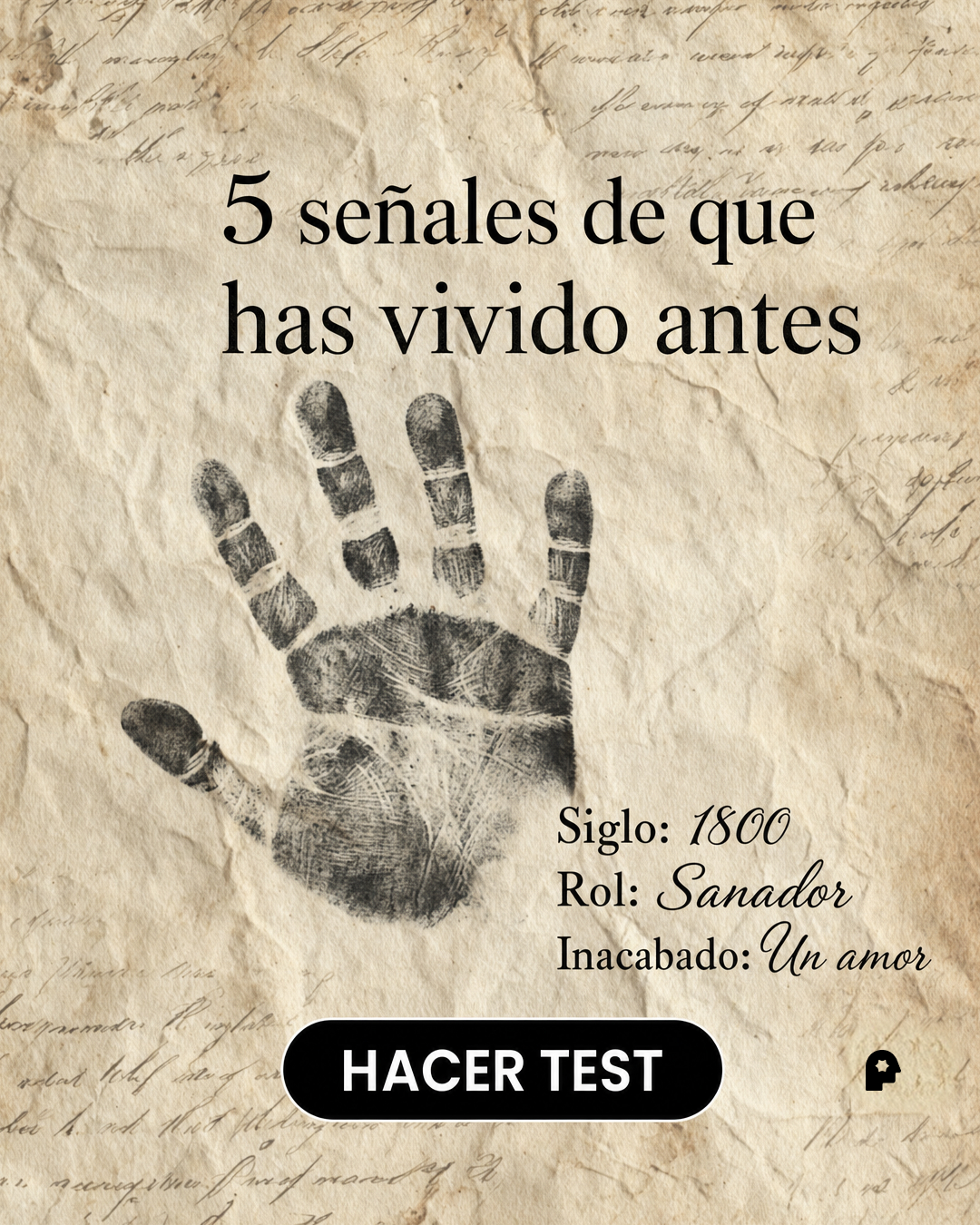 Nebula: Palm Reading Facebook ad