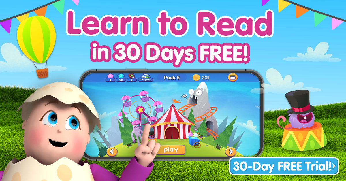 ReadingEggs.com Facebook ad