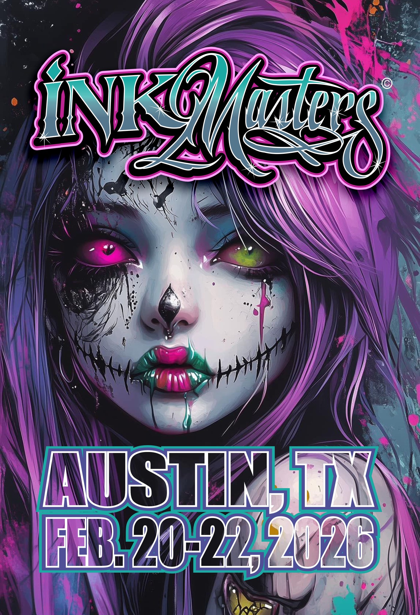 Golden Wave Tattoo Invitational Facebook ad: 2026 AUSTIN TATTOO EXPO