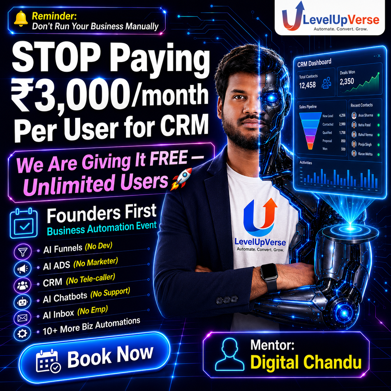 Digital Chandu Facebook ad