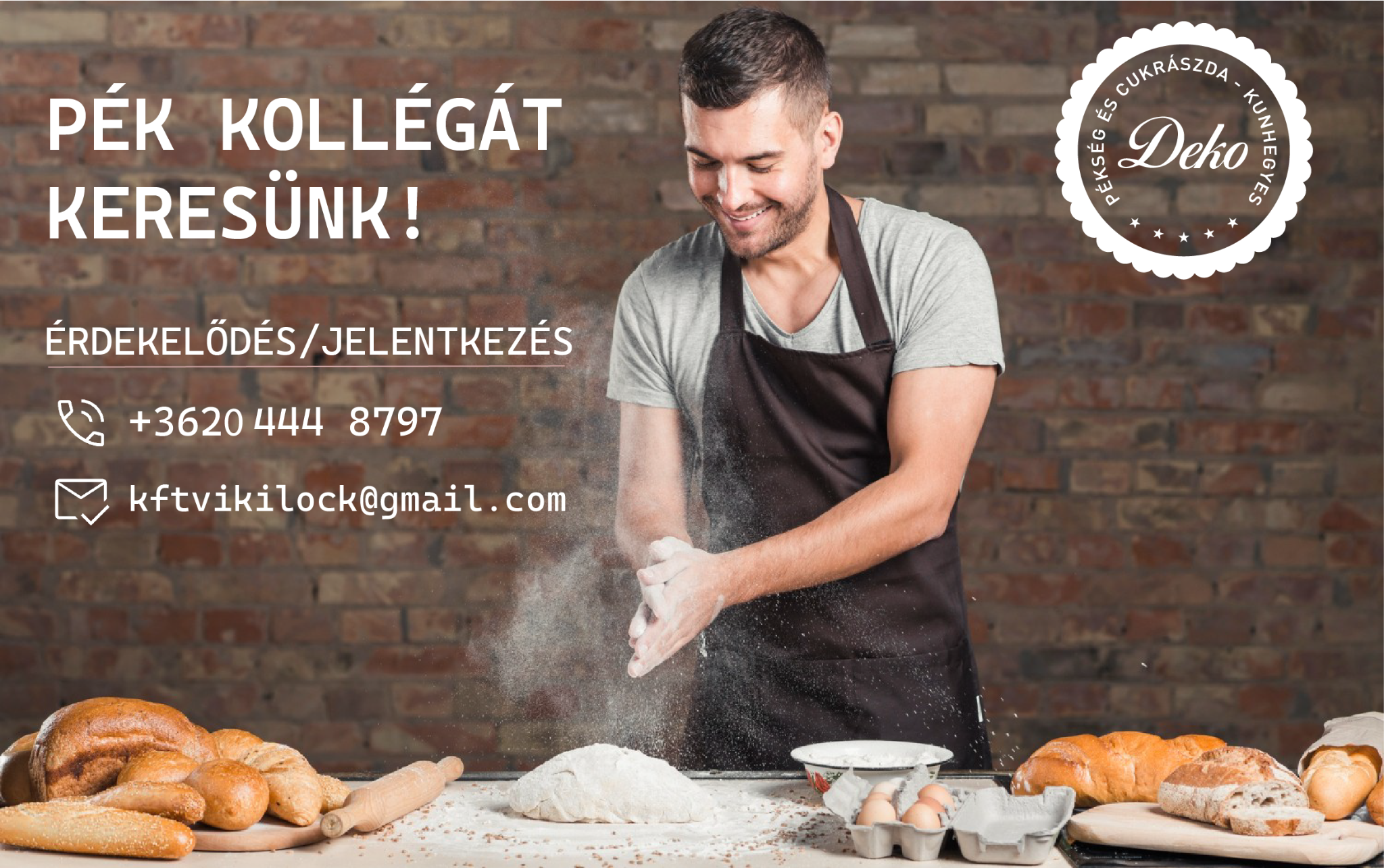 DEKO Pékség  Cukrászda és Kávézó Facebook ad