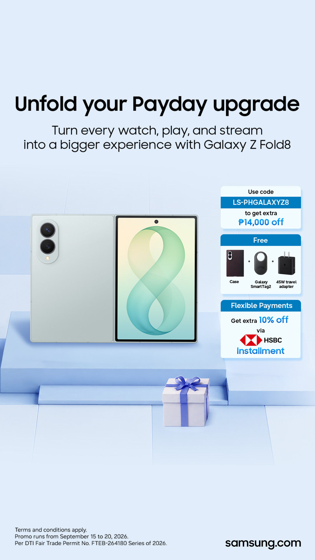 Samsung Facebook ad: Payday just got bigger!