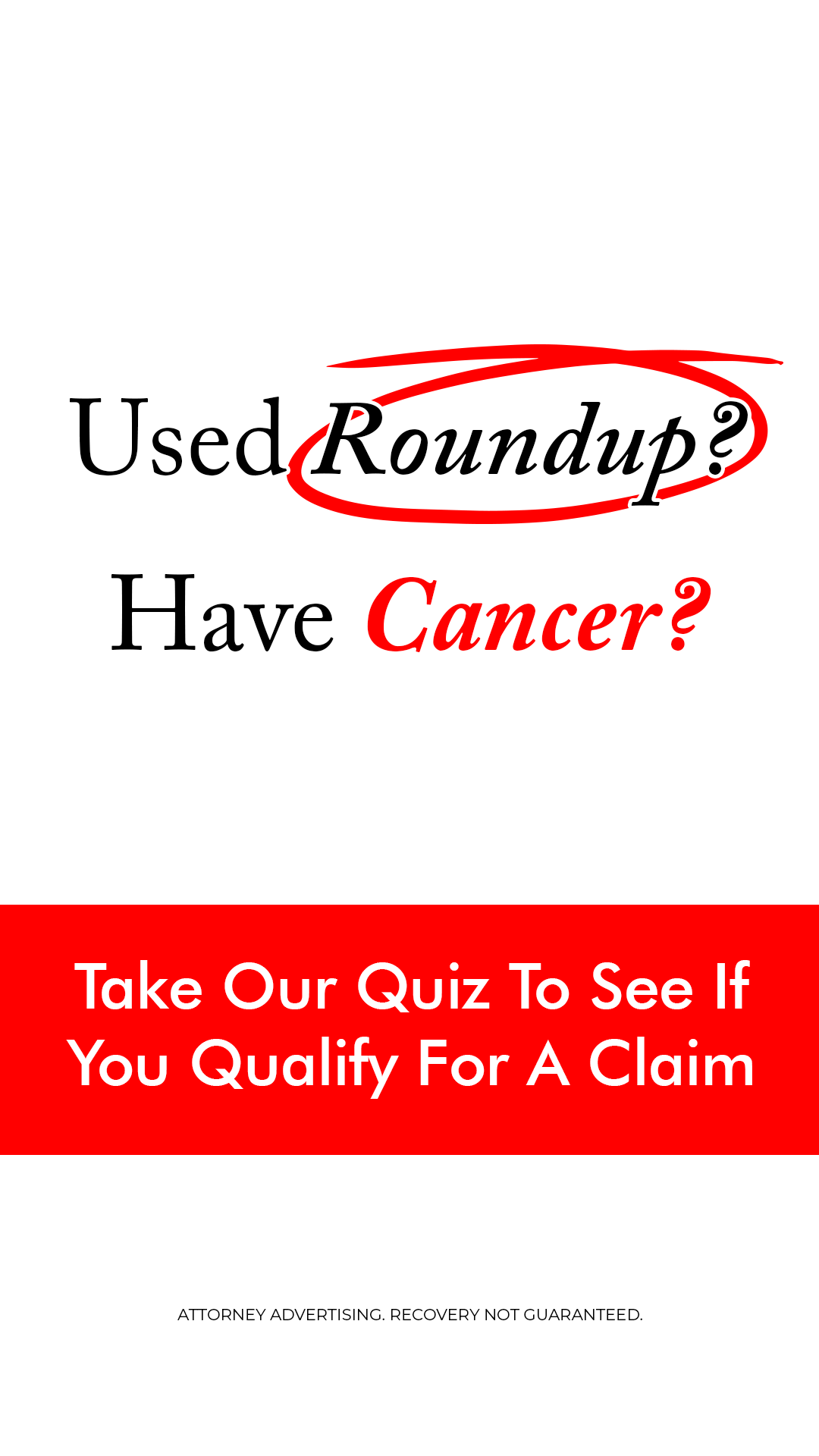 Roundup Cancer Lawsuit Claims Facebook ad